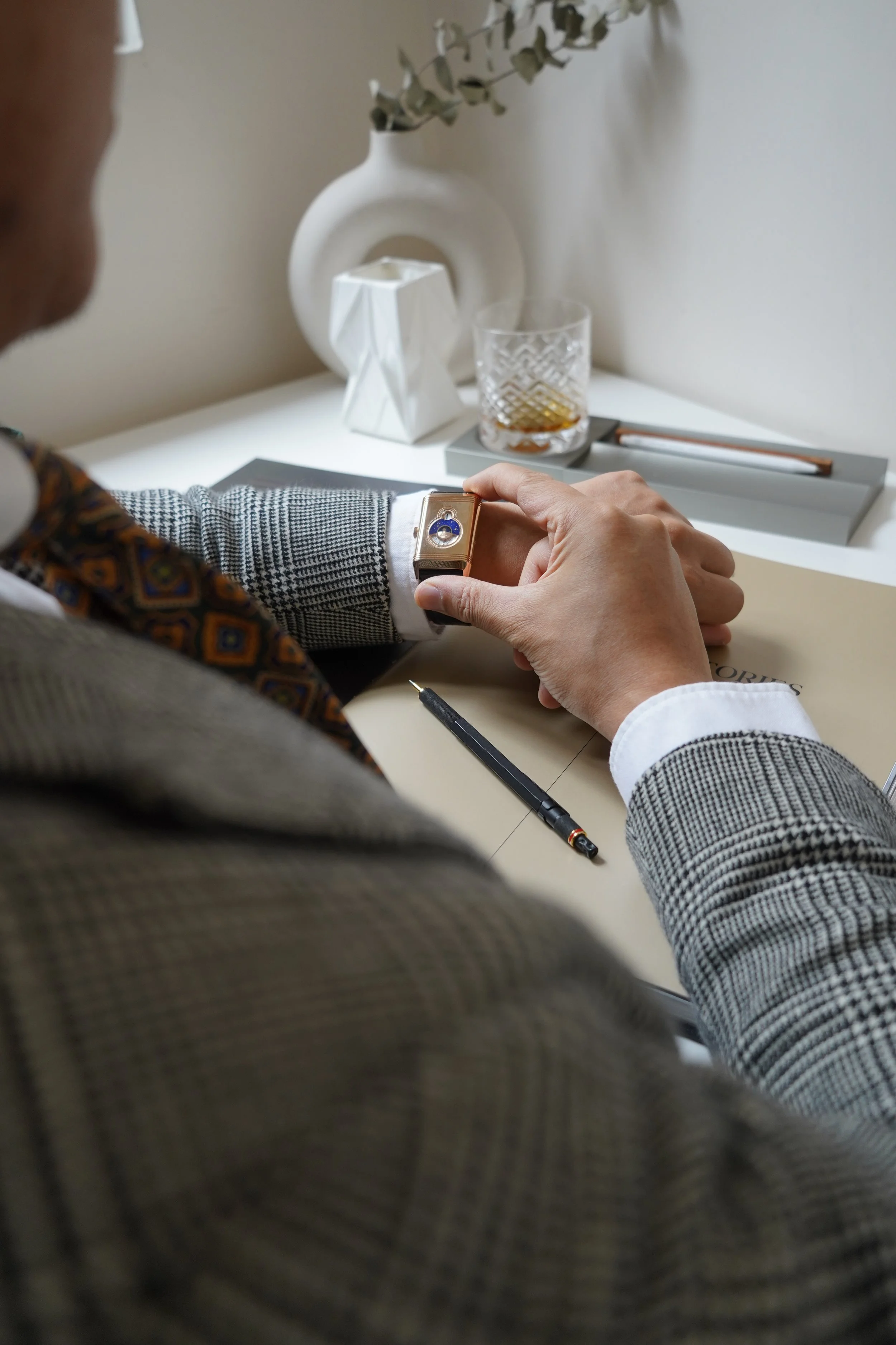 ON THE WRIST Jaeger Le Coultre Reverso Tribute Nonantieme. MR. GUMBATRON